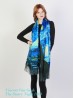 Starry Night 1880 Oil Painting Scarf